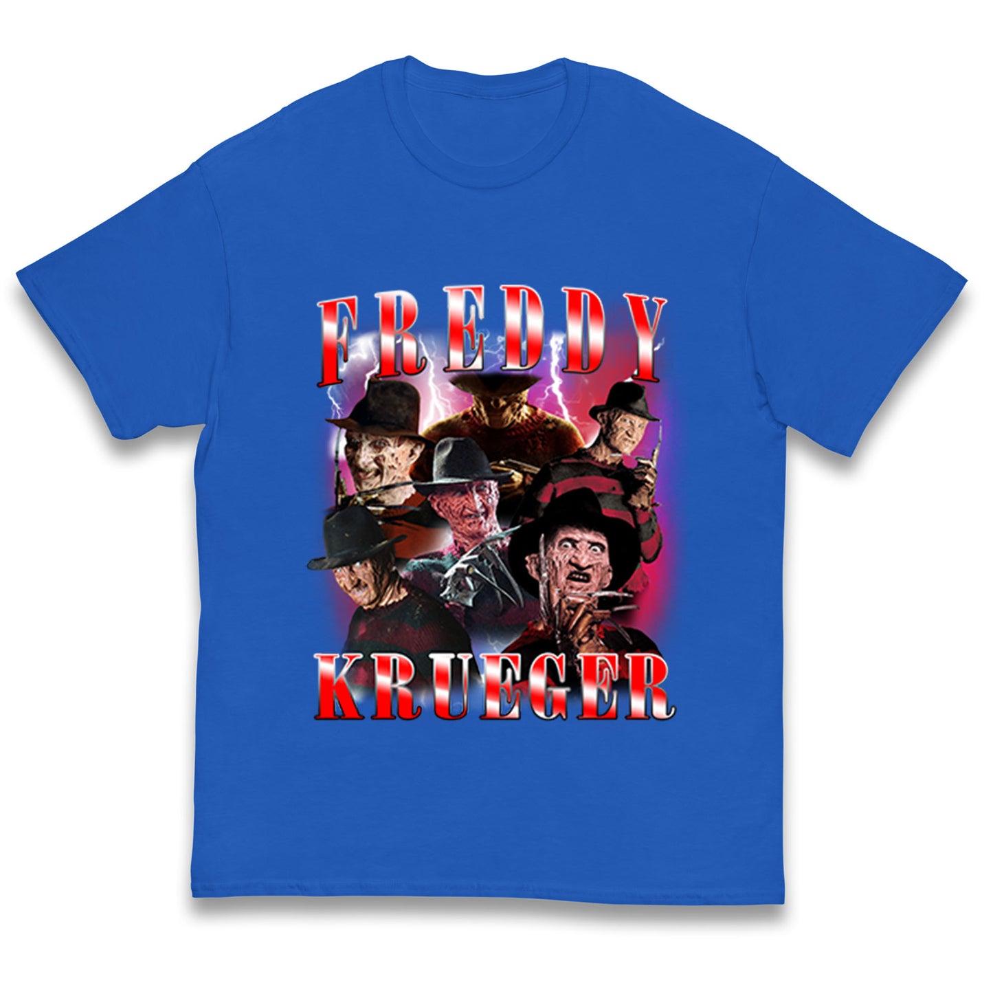 Freddy Krueger Scary Halloween Bootleg Kids T Shirt