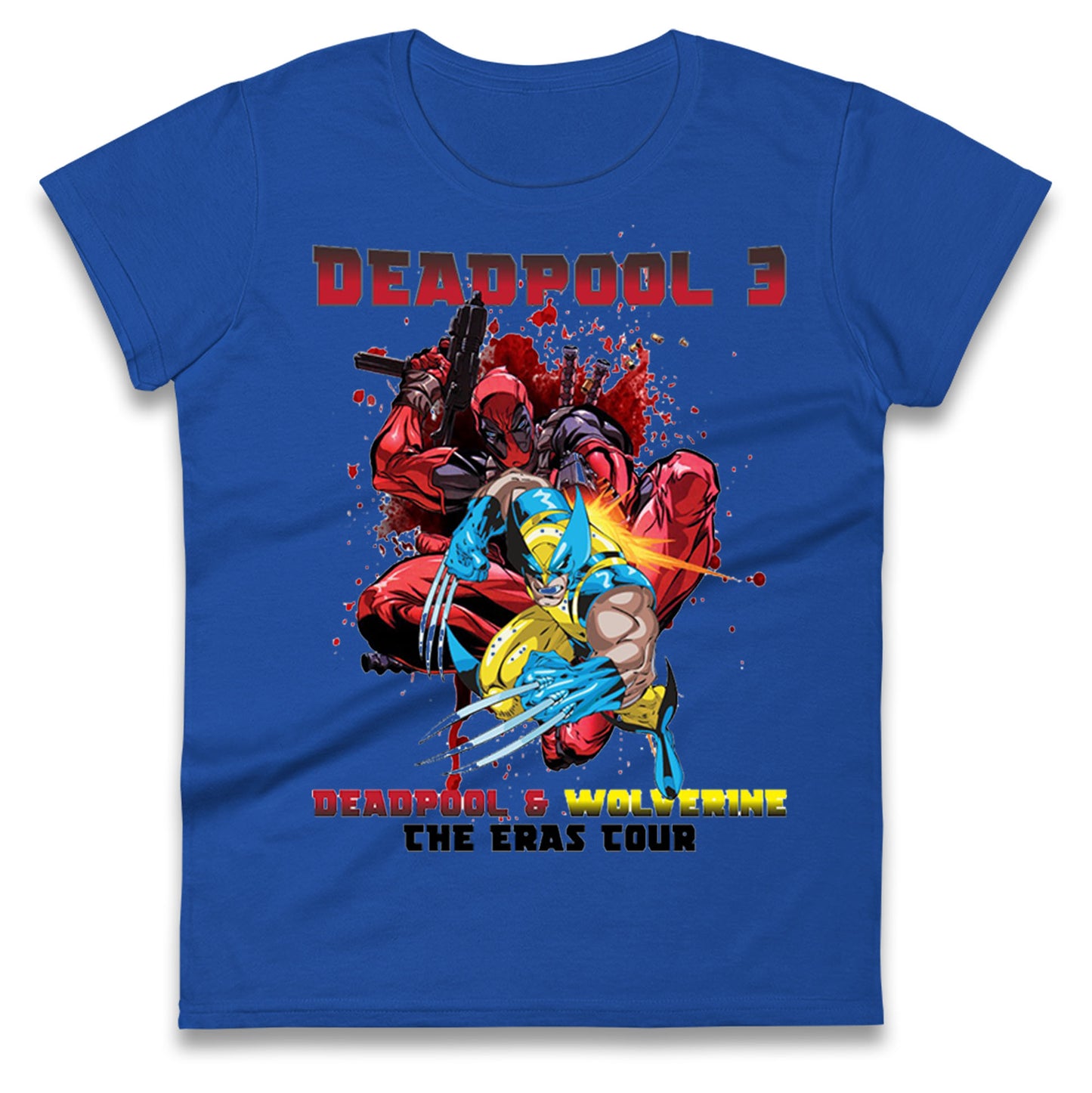 Deadpool and Wolverine The eras Tour Womens Tee Top