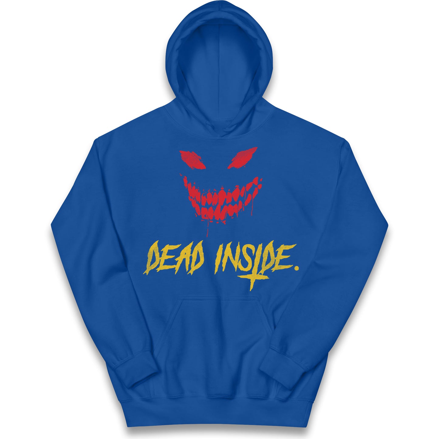 Horror Face Dead Inside Halloween Kids Hoodie