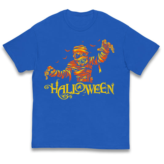 Scary Mummy Halloween T Shirt
