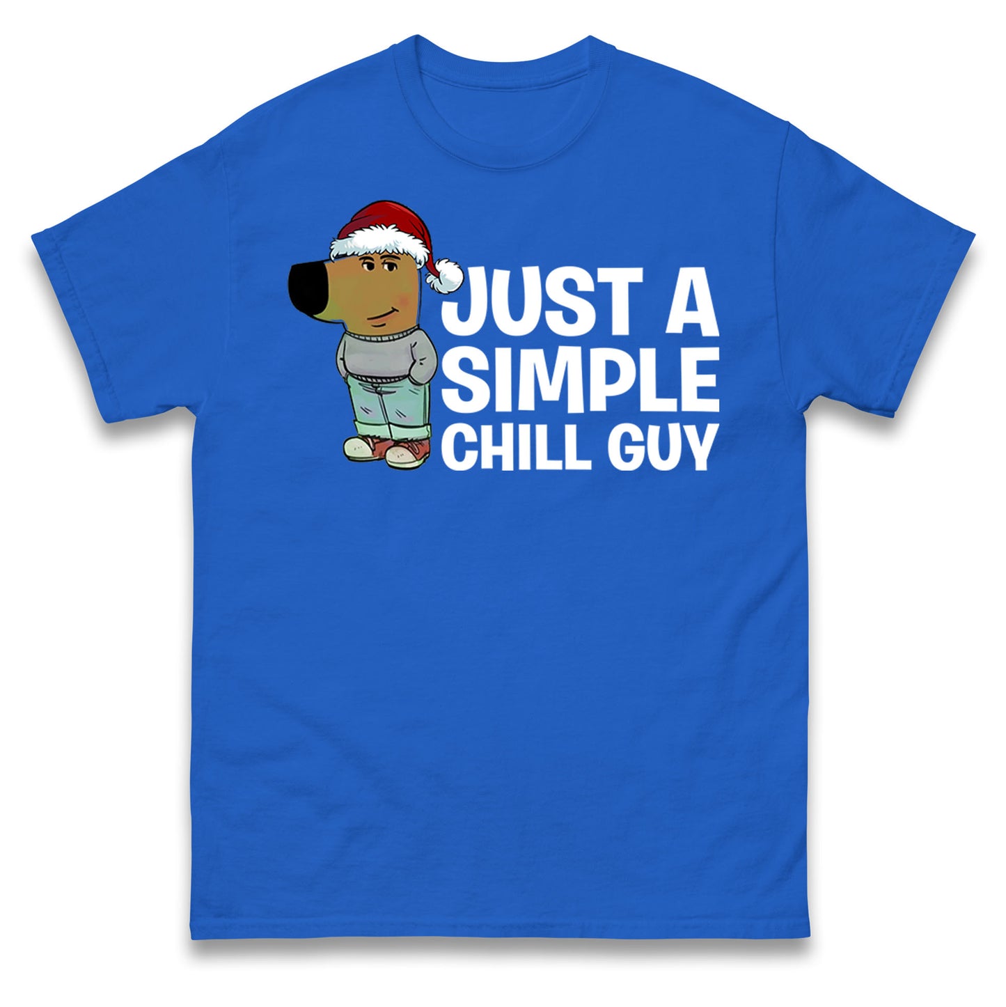 chill guy christmas t shirt