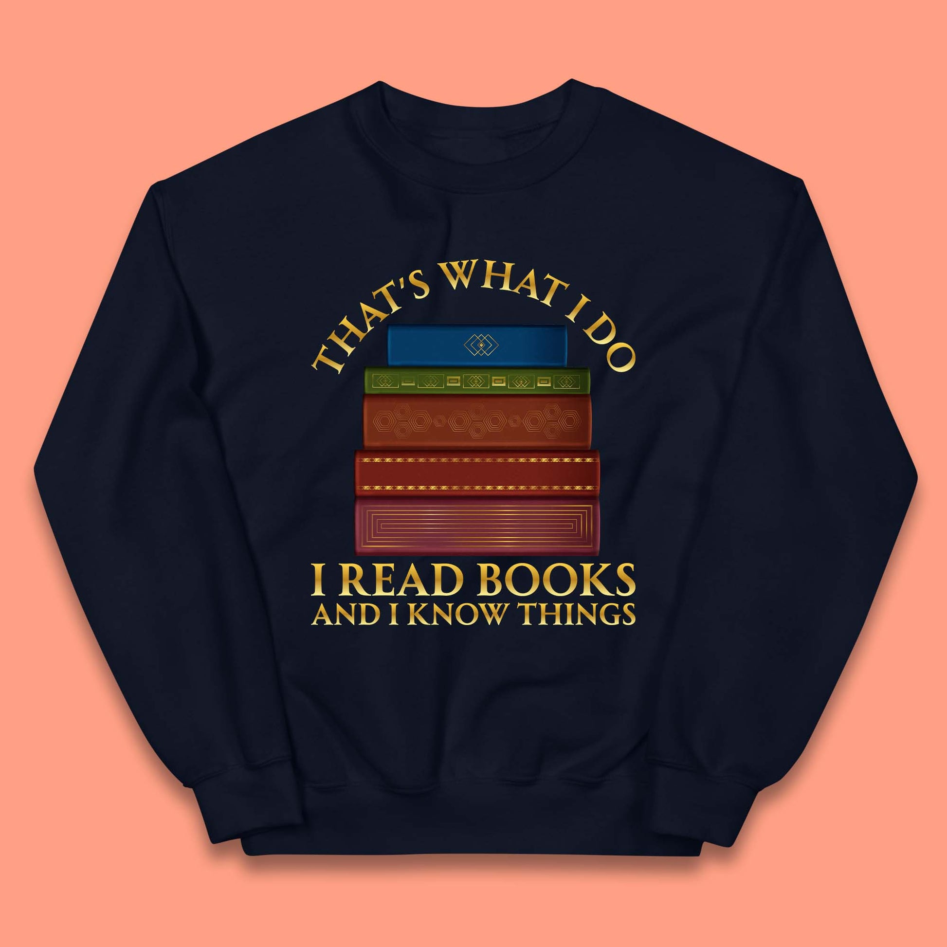 Books Reading Kids Sweatshirt