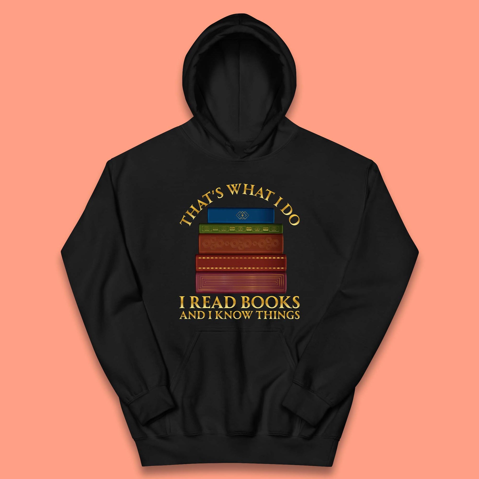 Books Reading Kids Hoodie