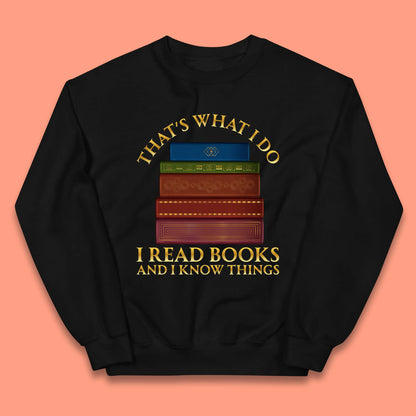 Books Reading Kids Sweatshirt