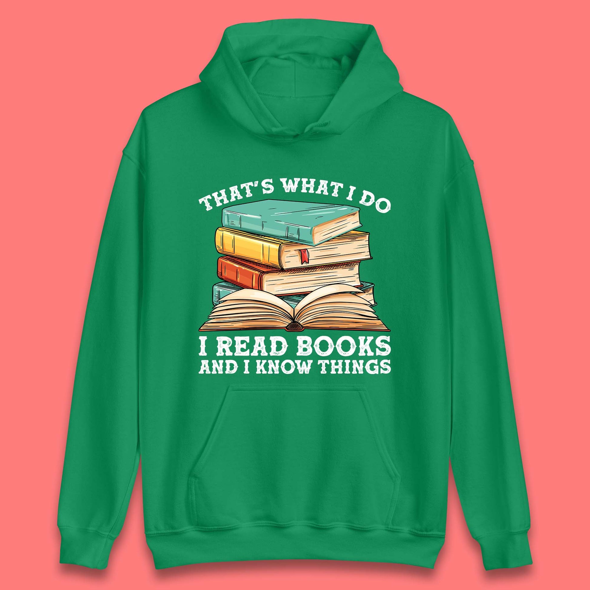 Books Reading Unisex Hoodie