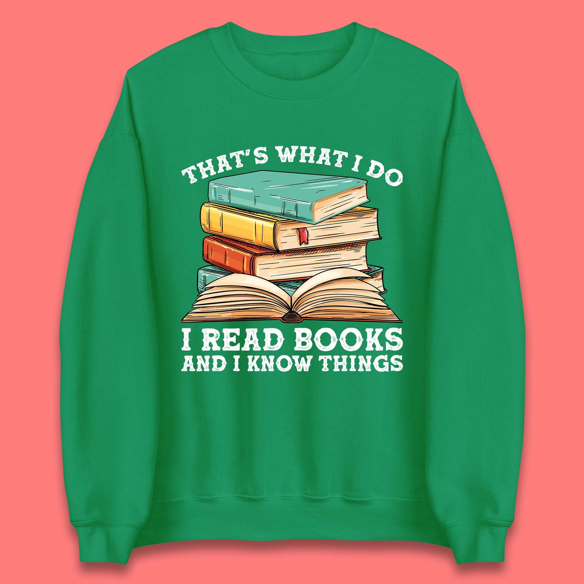 Books Reading Unisex Sweatshirt