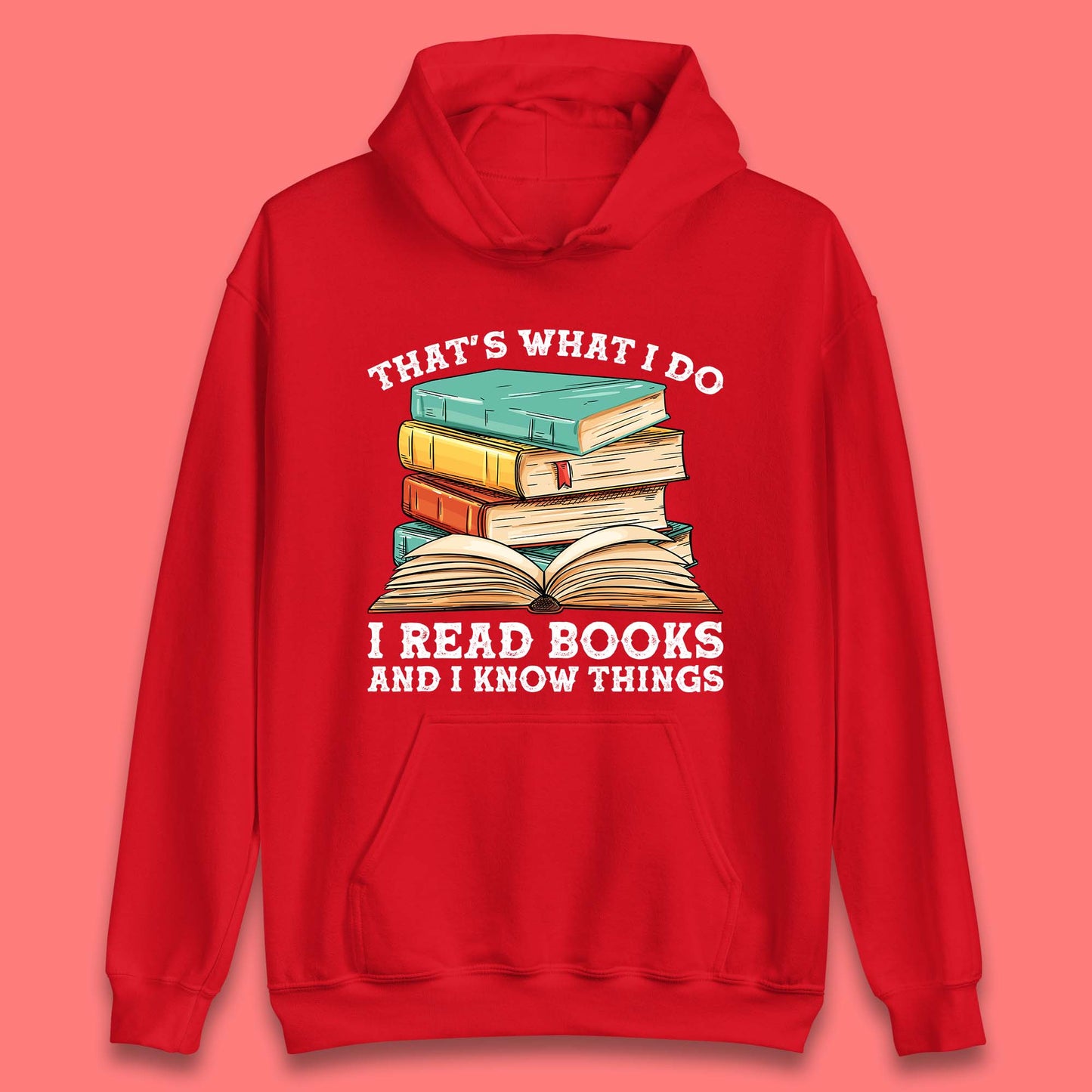 Books Reading Unisex Hoodie