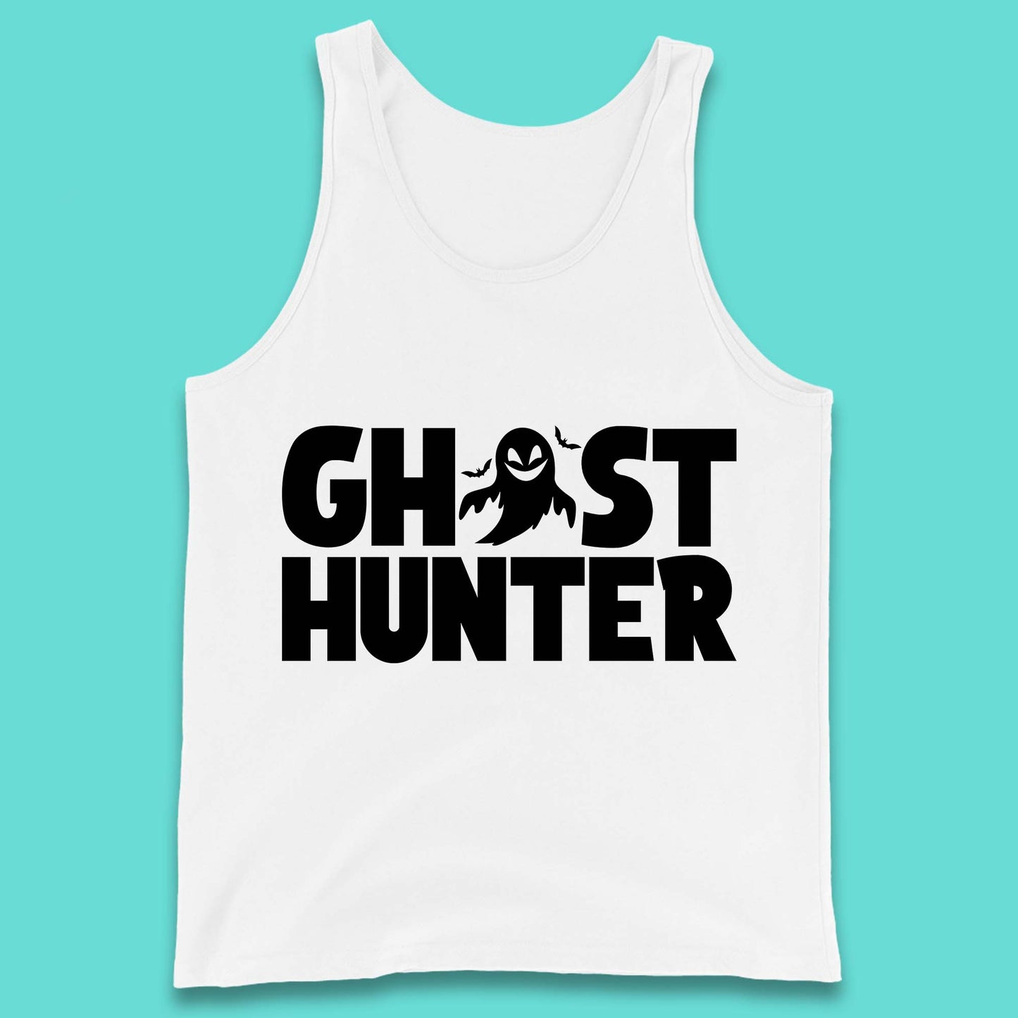 Ghost Hunter Halloween Haunted Ghostbusters Paranormal Investigator Tank Top