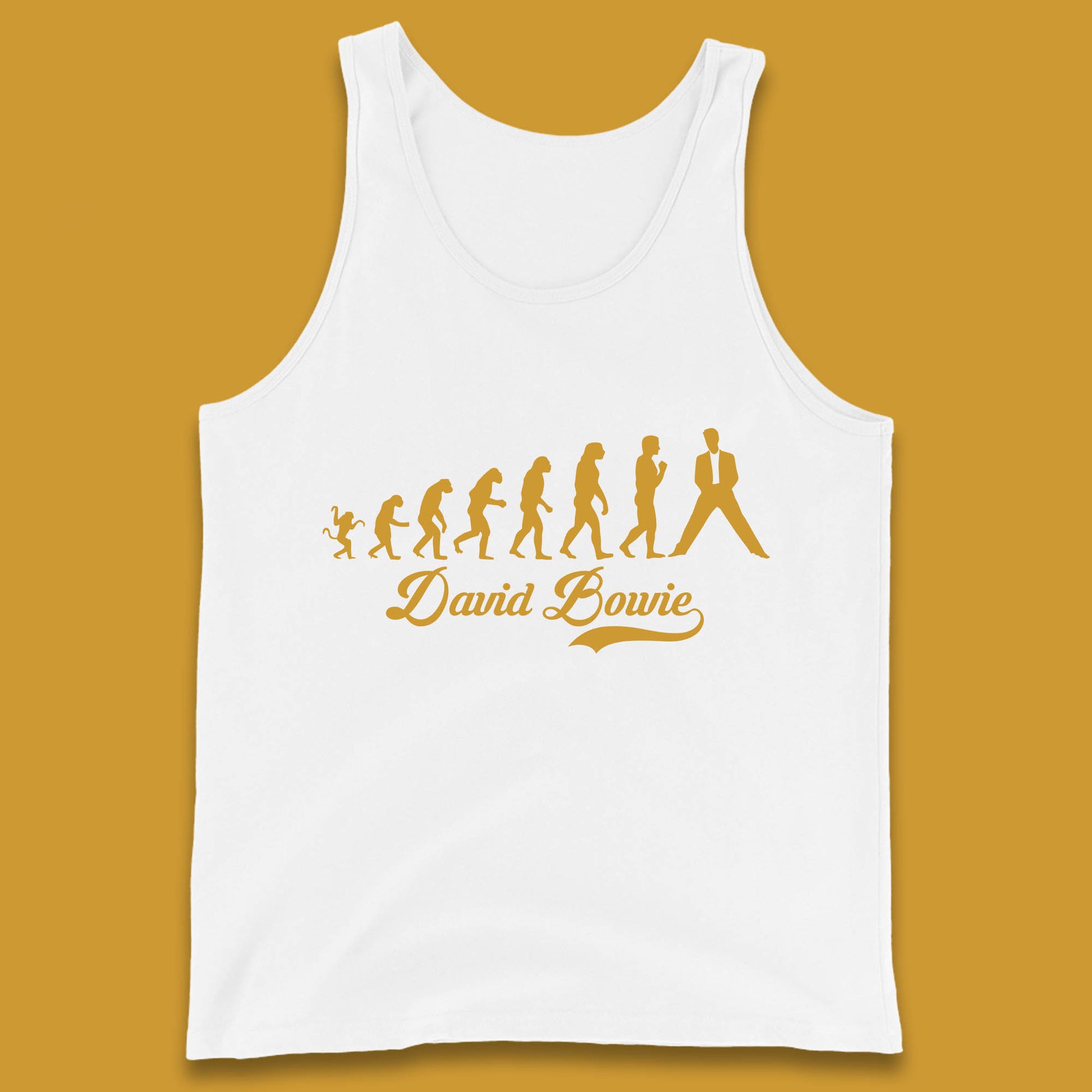 David Bowie Human Evolution Tank Top