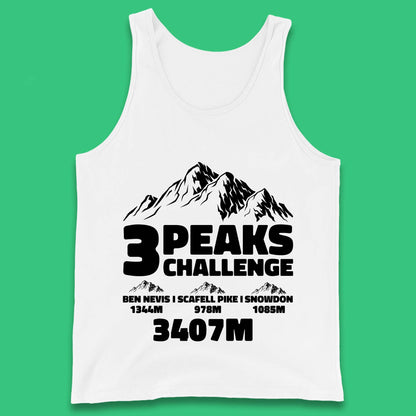 3 Peaks Challenge Hiking T Shirt