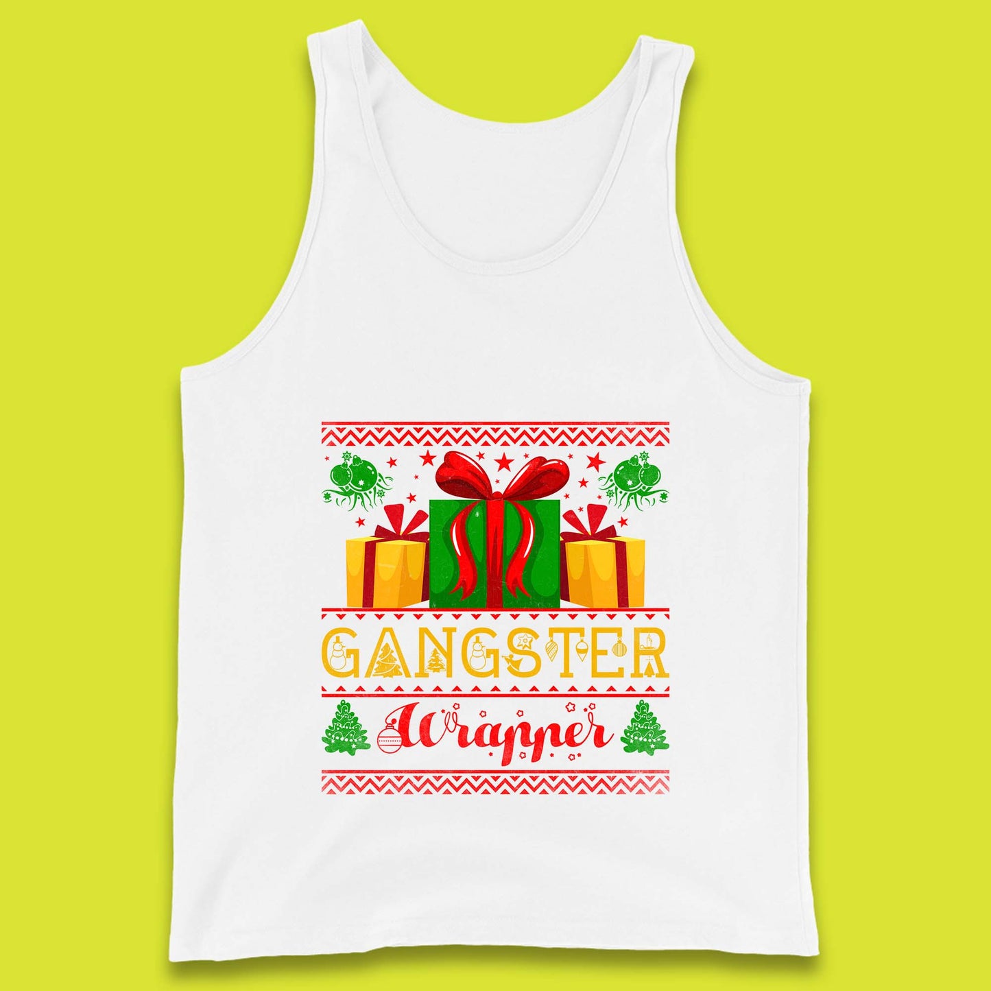 gangster wrapper tank top