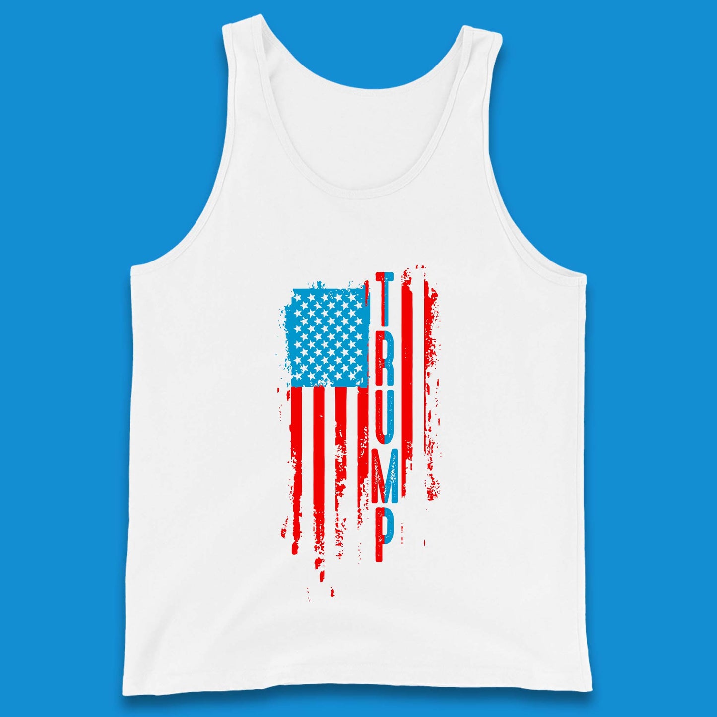 Trump's America USA Flag Patriotic Donald Trump Pro America Election 2024 Tank Top