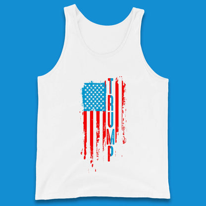 Trump's America USA Flag Patriotic Donald Trump Pro America Election 2024 Tank Top