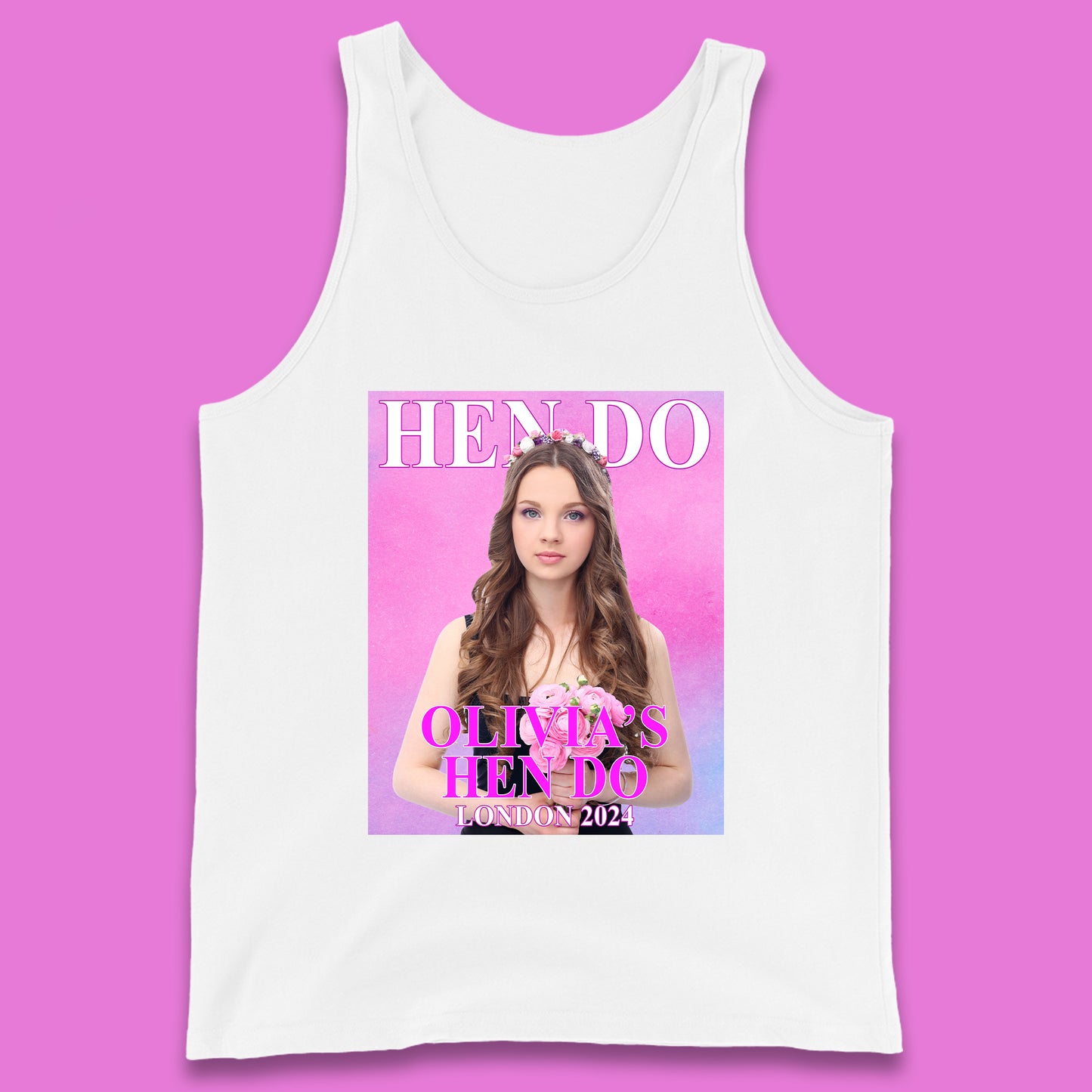 Custom Hen Party Tank Top 