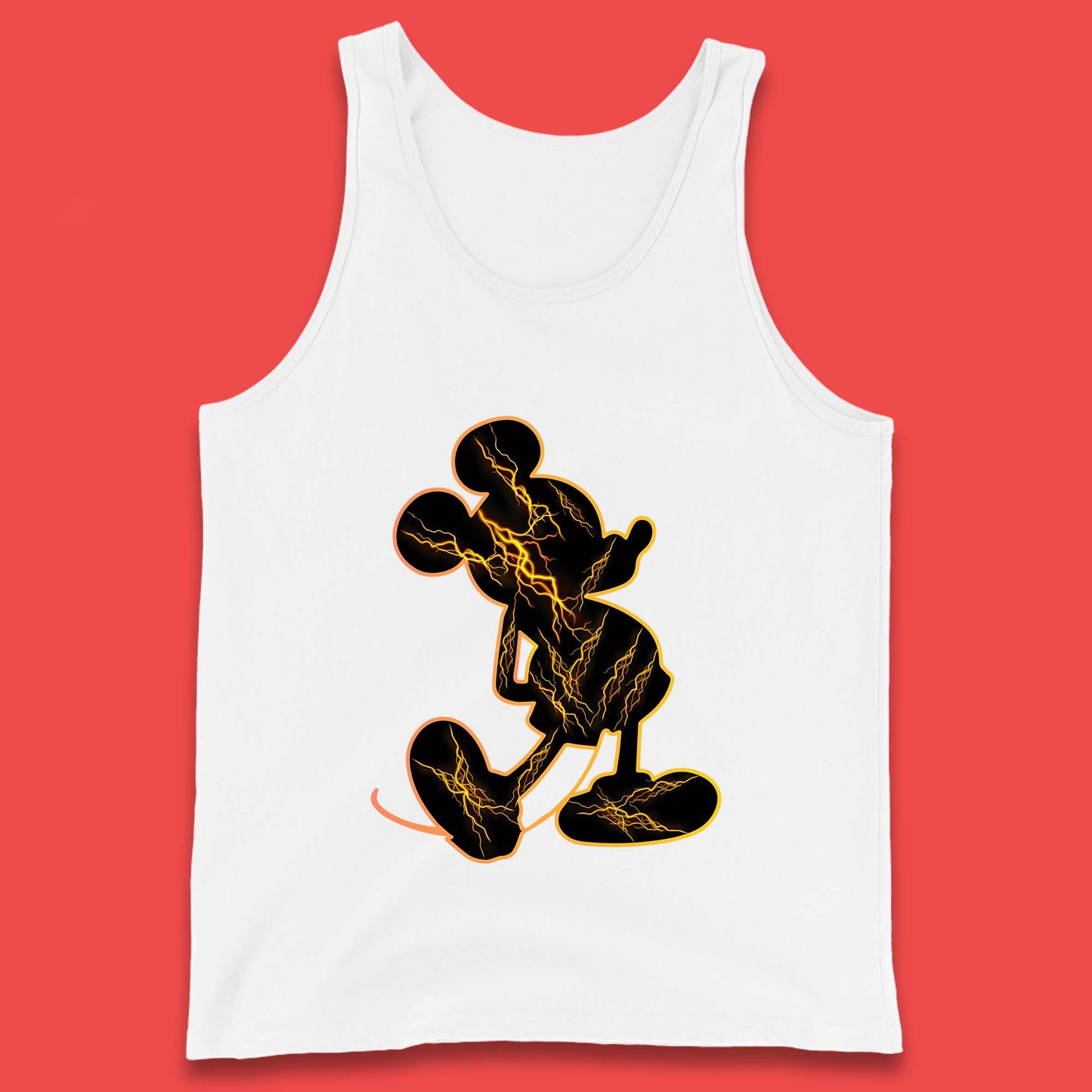 Disney Classic Mickey Mouse Pose Disney Retro Cartoon Character Disneyland Holiday Vacation Tank Top