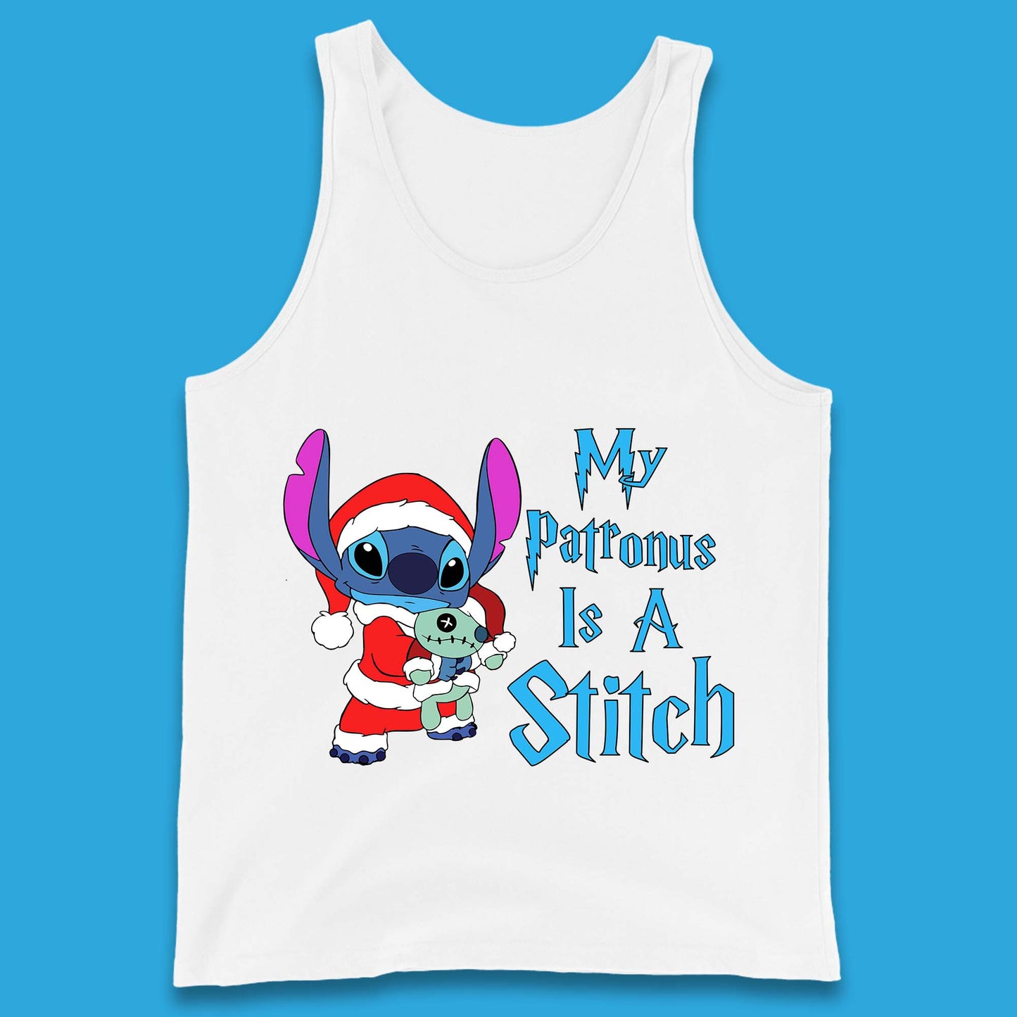 stitch christmas tank top