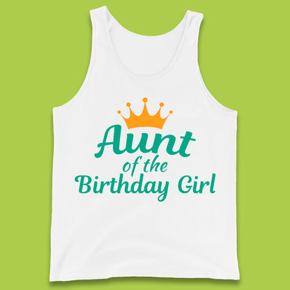 Aunt Of The Birthday Girl Tank Top