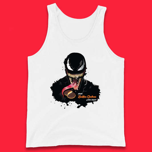 Venom Your Jaffa Cakes Look Tasty Marvel Avengers Venom Face Marvel Comics Movie Character Tank Top