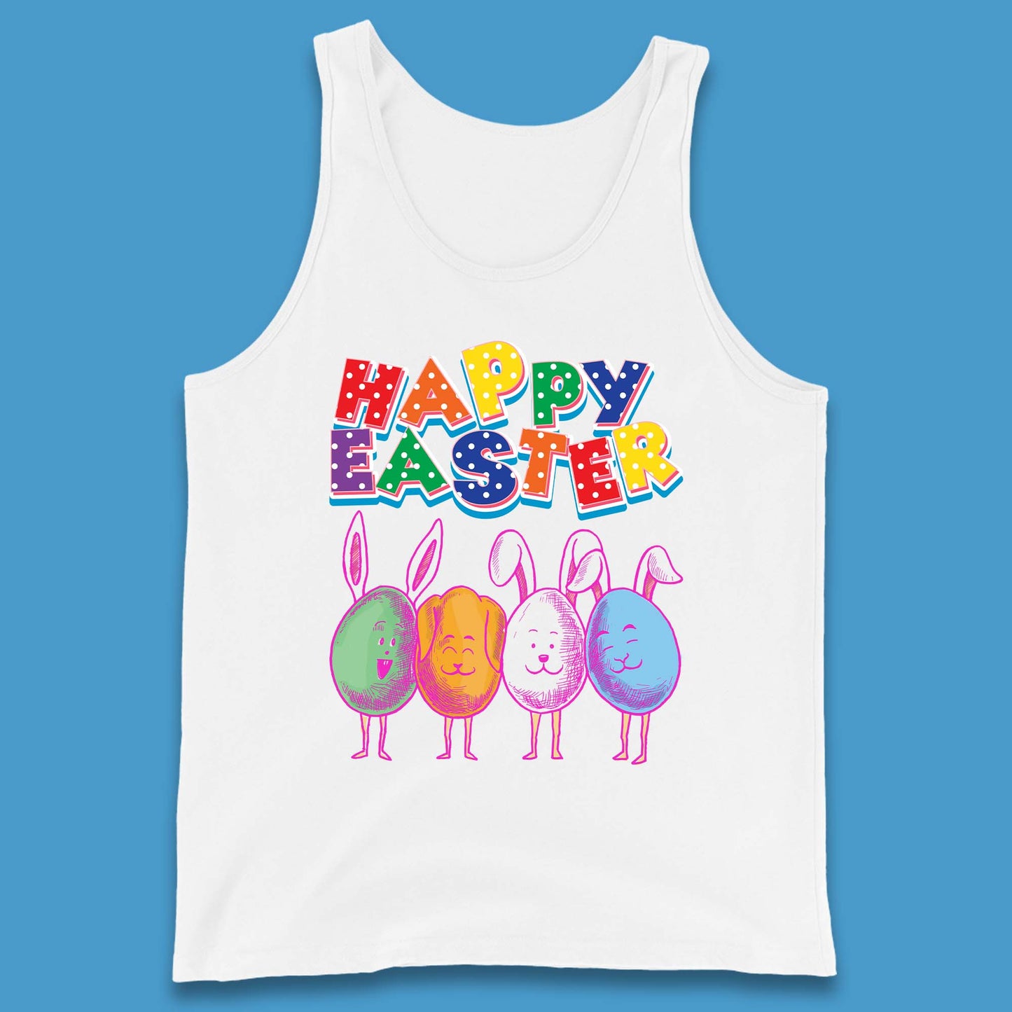 Happy Easter Tank Top