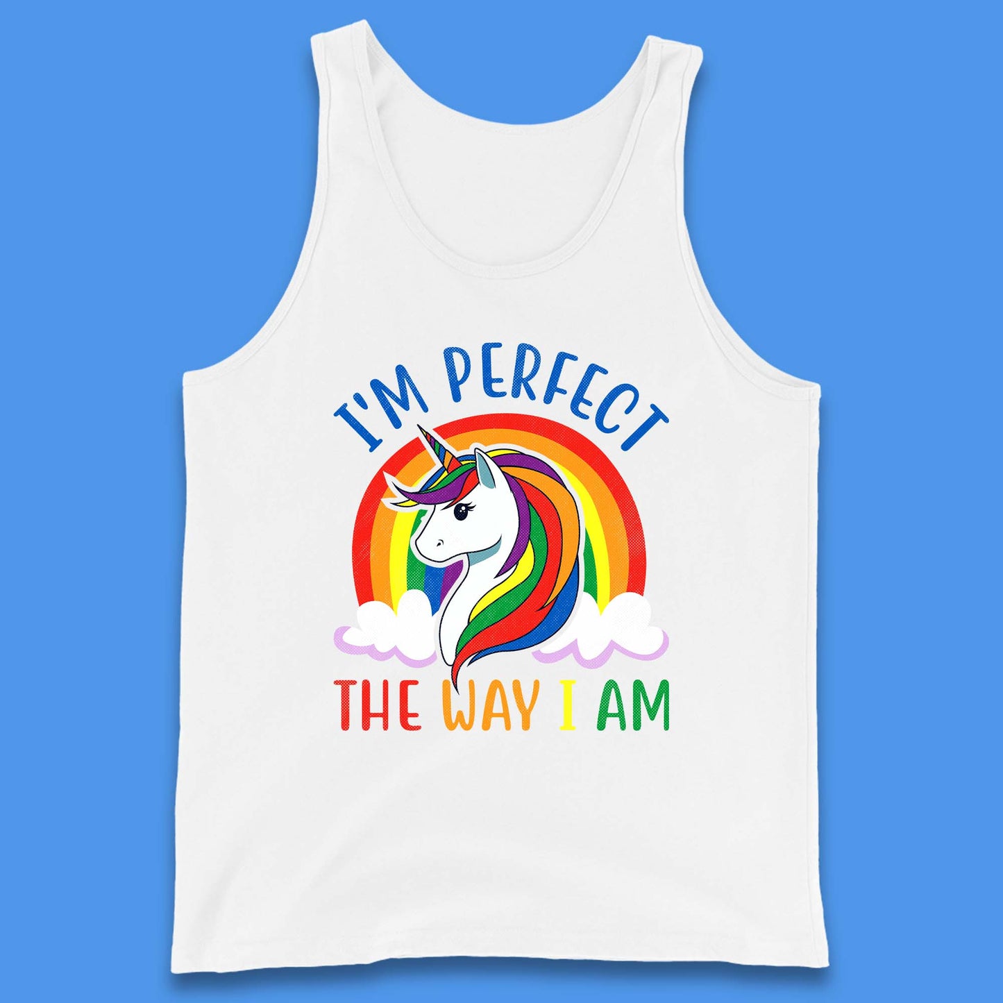 Rainbow Unicorn LGBT Pride Tank Top