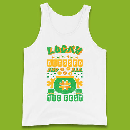 Lucky Blessed and All the Rest Tank Top