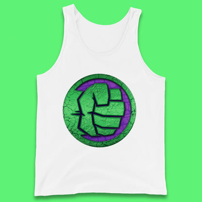 Marvels Avengers The Incredible Hulk Smash Fist Circle Logo Hulk Giant Man Hulk Superhero Movies Tank Top