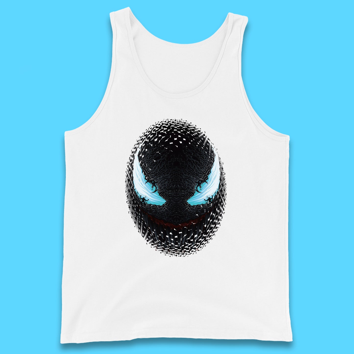 Marvel Venom Amoled Angry Venom Logo Marvel Avengers Superheros Movie Character Tank Top