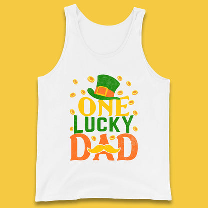 One Lucky Dad Patrick's Day Tank Top