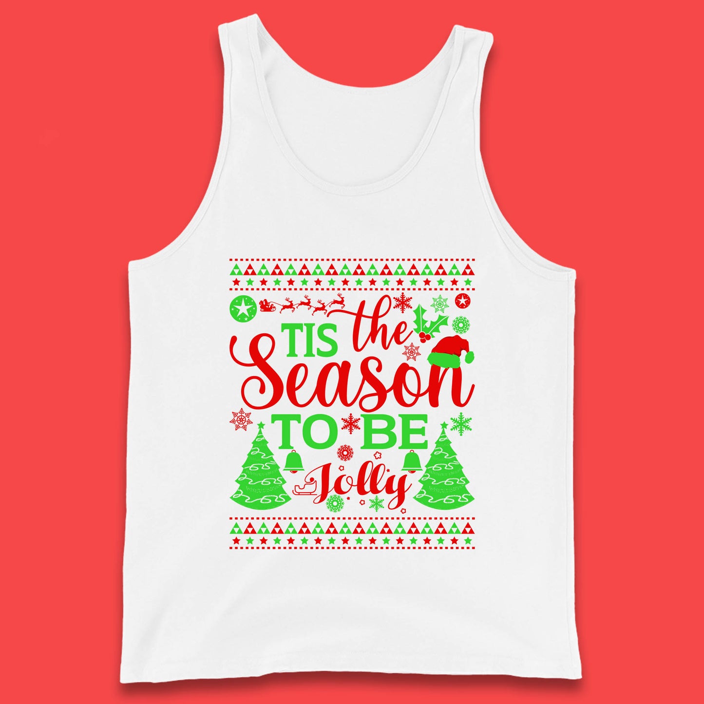 tis the season to be jolly tank top