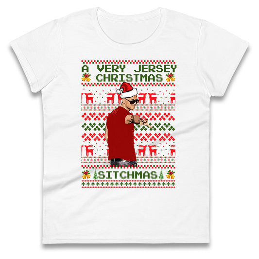 mike sorrentino christmas womens t shirt