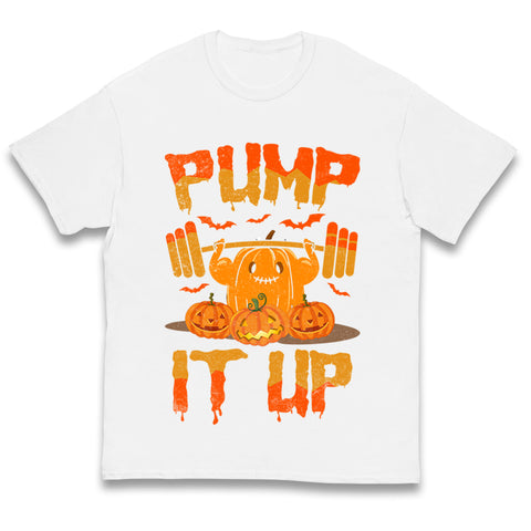 Halloween Fitness Pumpkin T Shirt