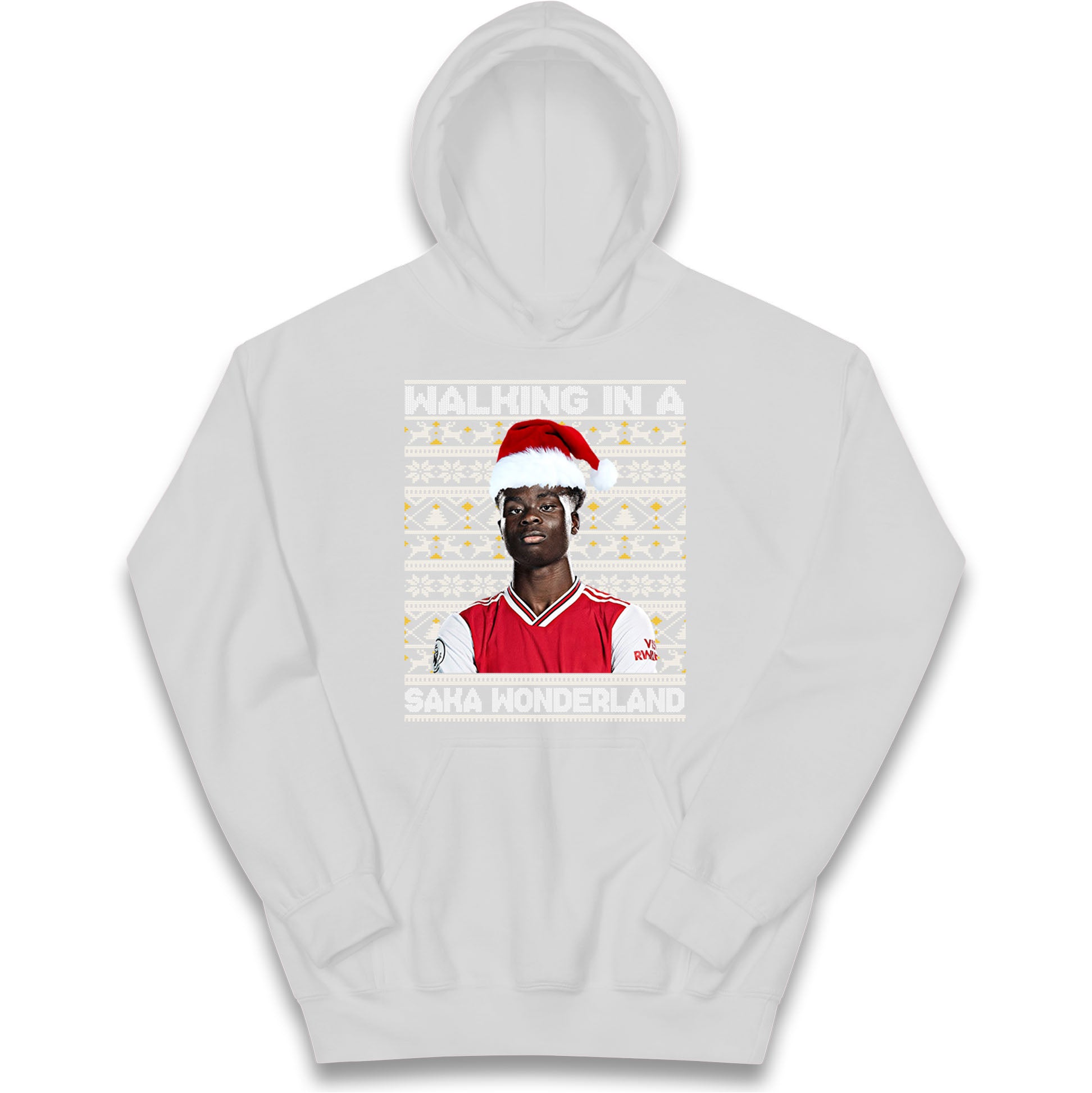 bukayo saka christmas hoodie