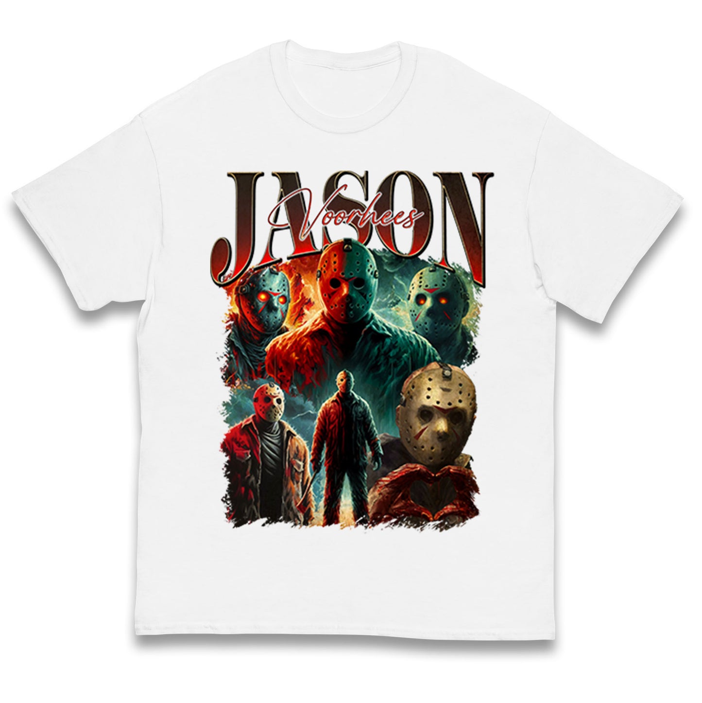 Jason voorhees Bootleg Halloween Kids T Shirt