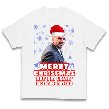 Merry christmas Ange Postecoglou Kids T Shirt