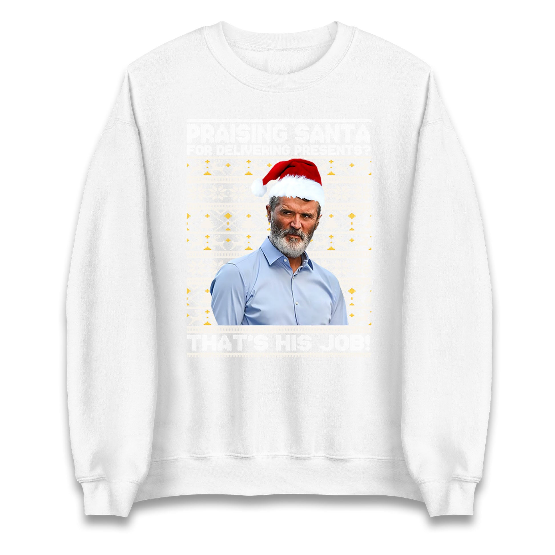 roy keane christmas sweatshirt