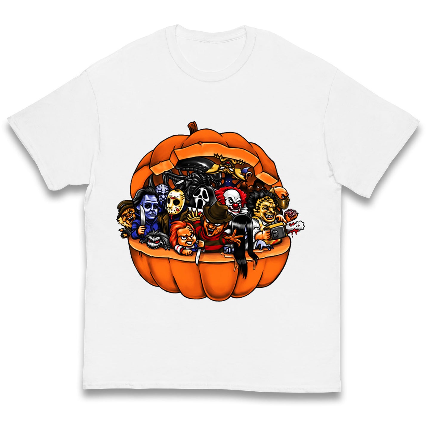 Super Villains Horror Friends Halloween T Shirt
