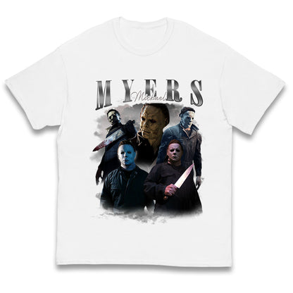 Michael Myers Serial Killer Halloween Bootleg Kids T Shirt