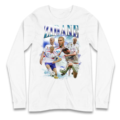 Zinedine Zidane Long Sleeve T Shirt