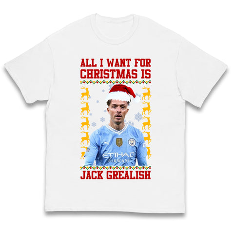 Jack Grealish Christmas Kids T Shirt