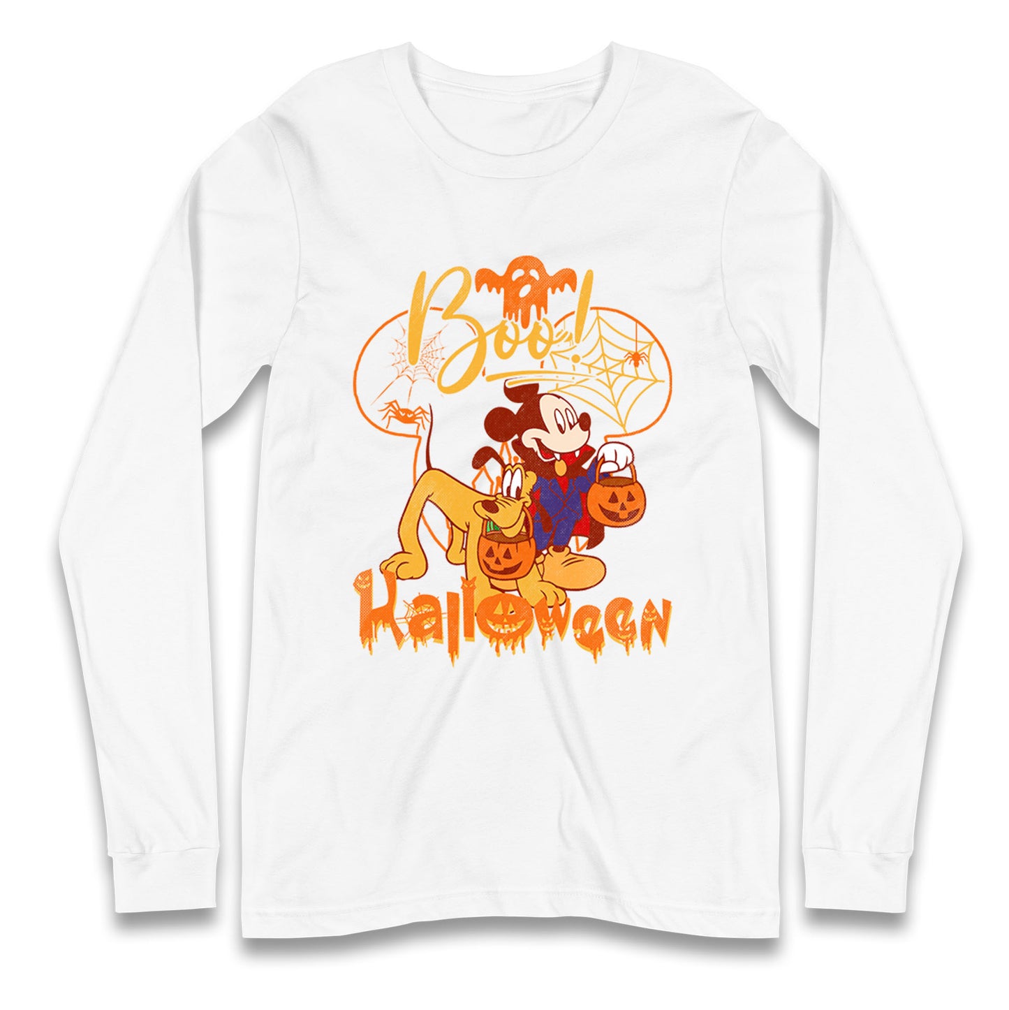 Mickey Mouse Halloween Long Sleeve T Shirt