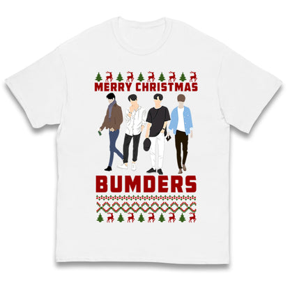 Merry Christmas Bumders The Inbetweeners Kids T Shirt