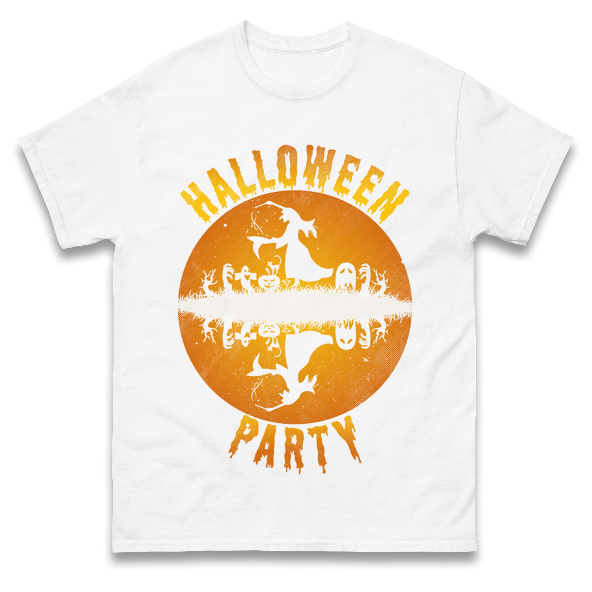 Scary Witch Halloween Party T Shirts
