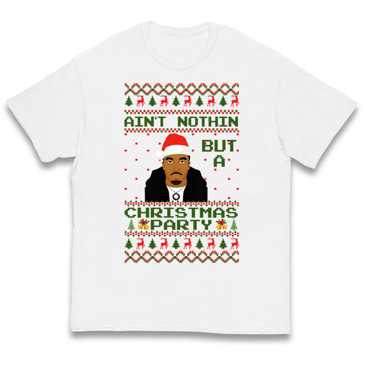 tupac shakur christmas t shirt