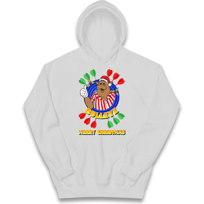 bullseye dartboard christmas hoodie