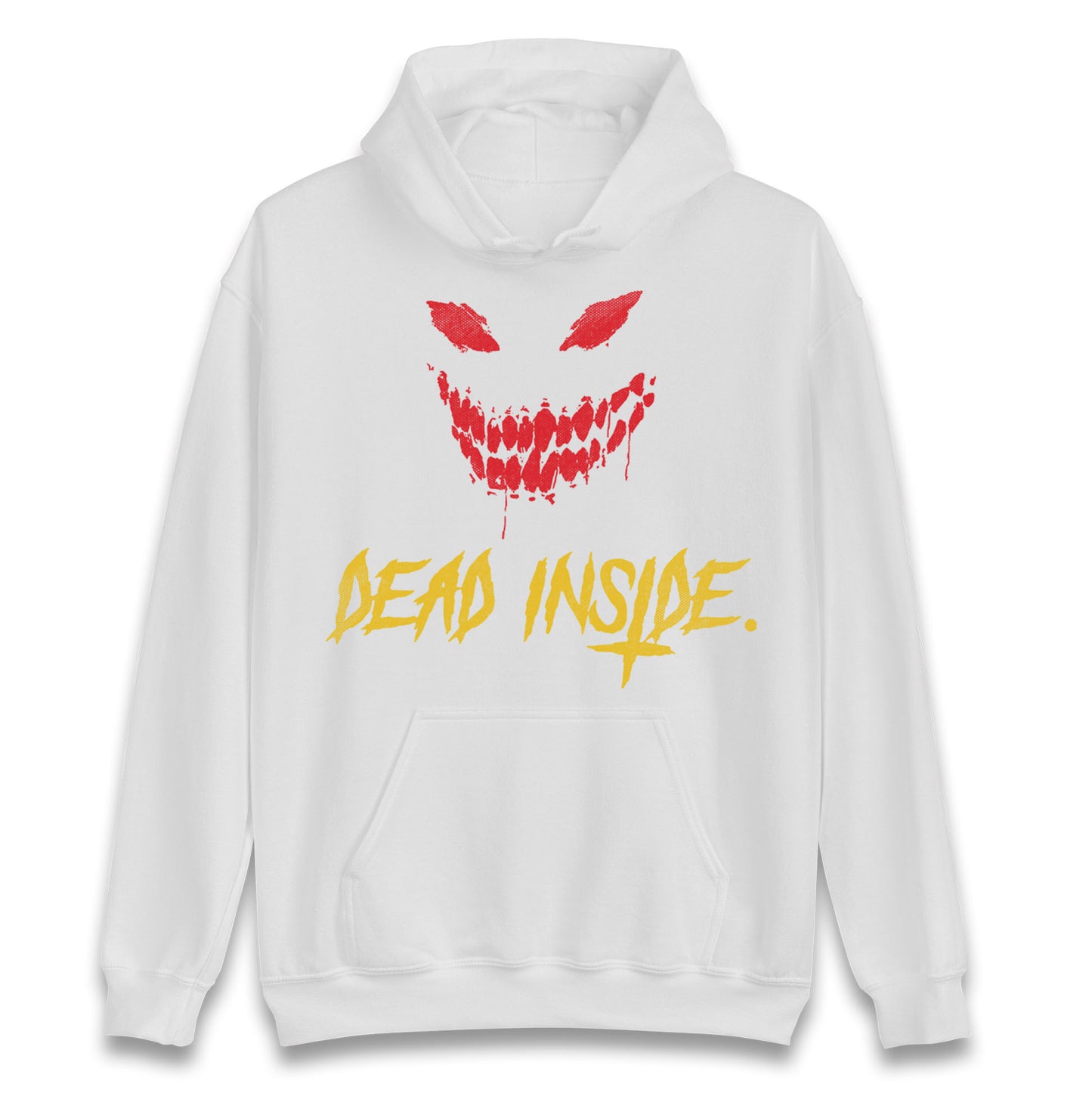 Horror Face Dead Inside Halloween Unisex Hoodie