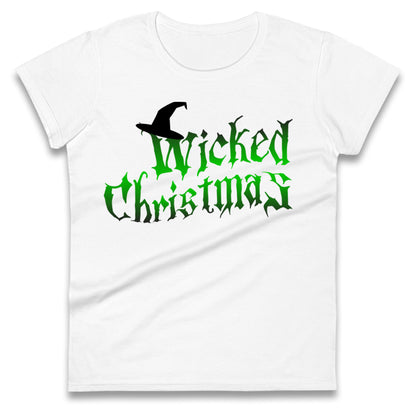 wicked christmas womens t shirt