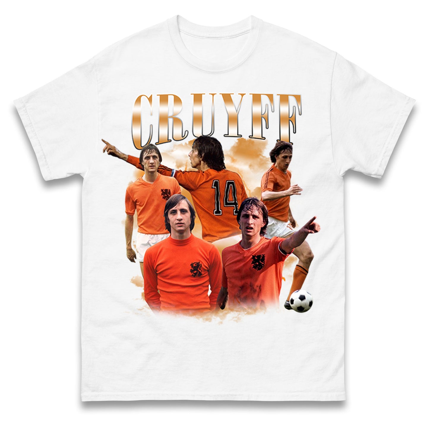 Johan Cruyff Bootleg Football T Shirt