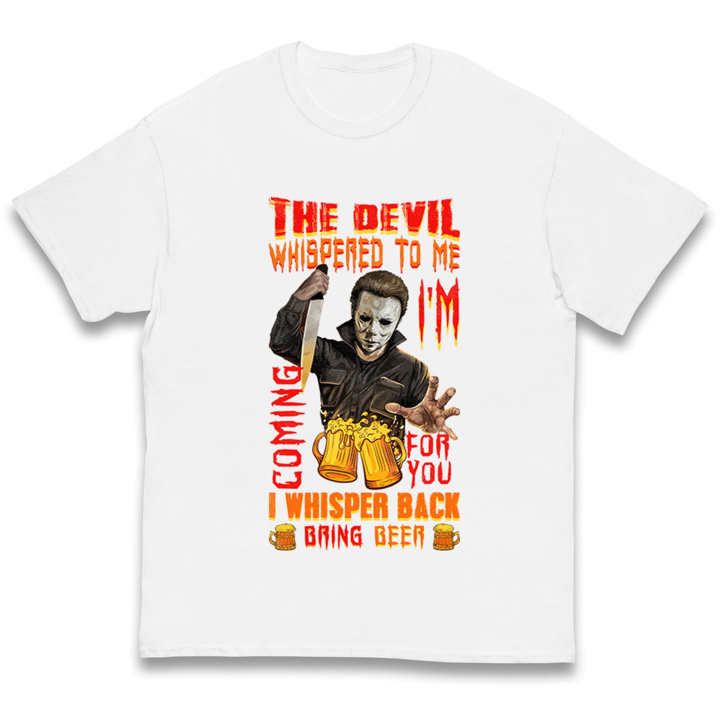 Michael Myers Haunted Halloween T Shirt
