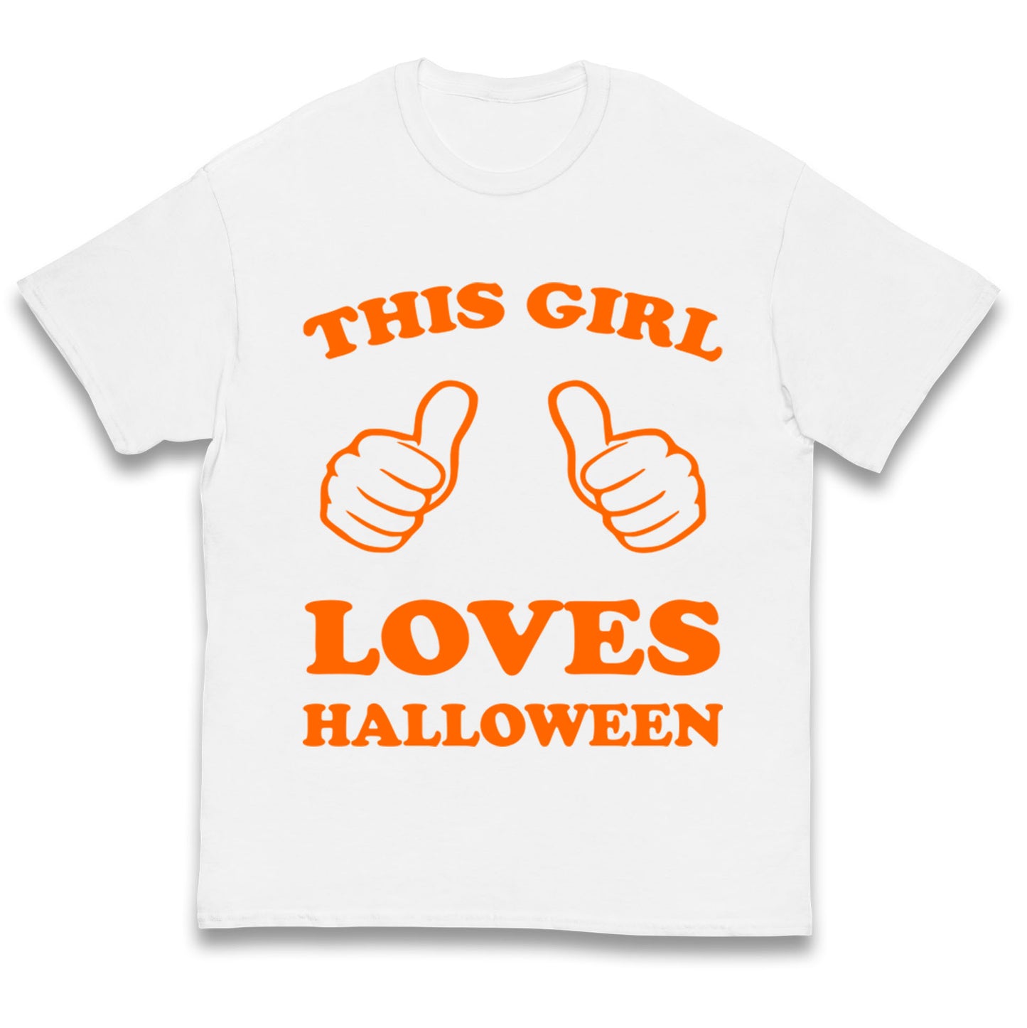 This Girl Loves Halloween T Shirt
