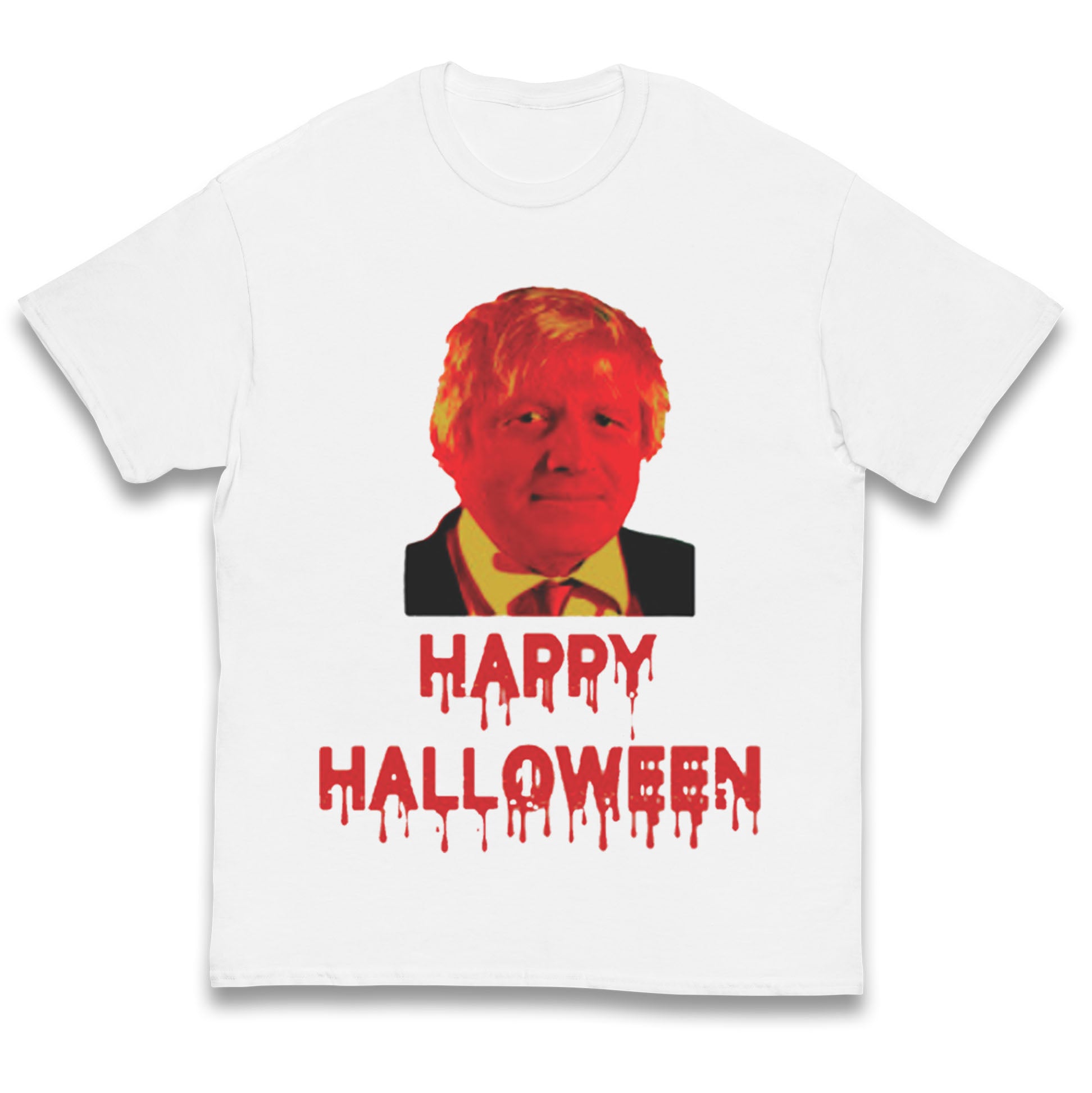 Boris Johnson Happy Halloween T Shirt
